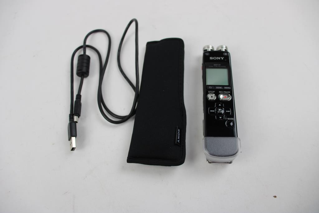 Sony Voice Recorder In Pelican Case