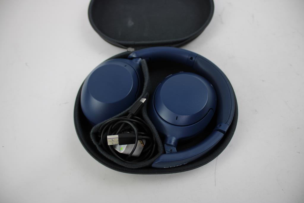 Sony Wireless Noise-Cancelling Stereo Headset, Blue