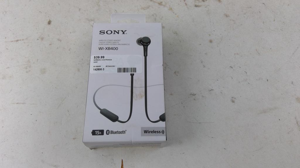 Sony Wireless Stereo Headset