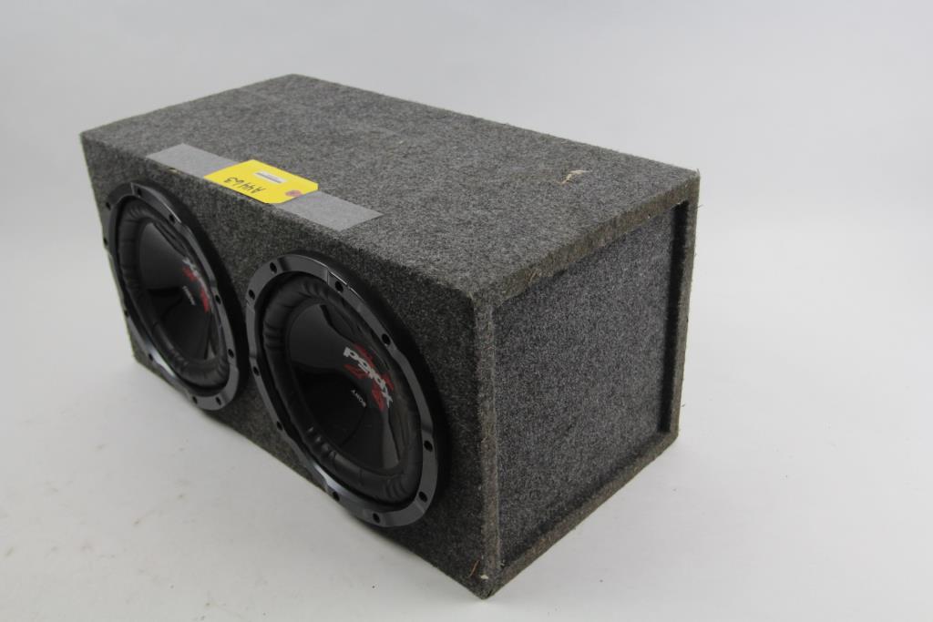 Sony Xplod 10" Subwoofers In Box Property Room
