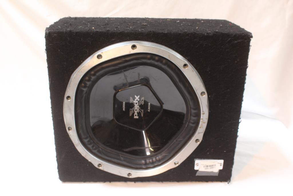 subwoofer sony xplod 1000w