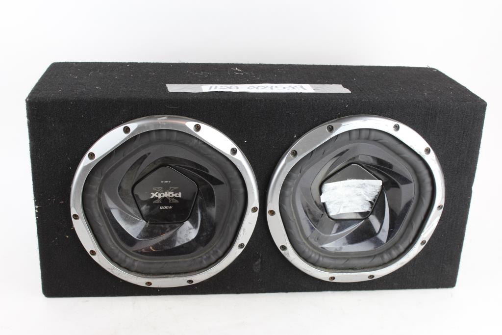 sony xplod 1200w subwoofer price