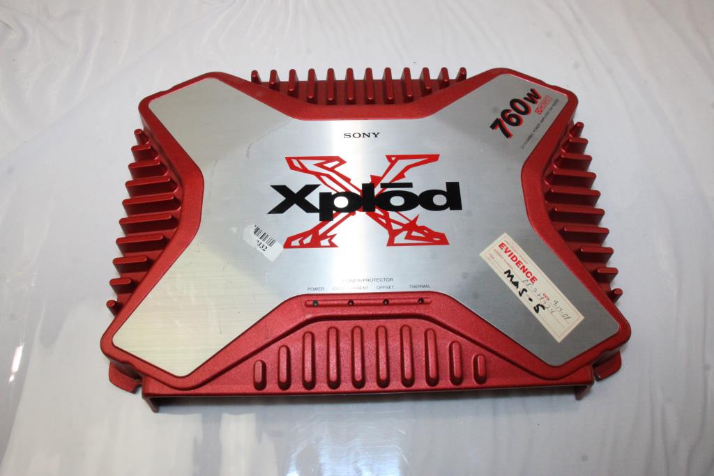 Sony Xplod Amplifier Property Room