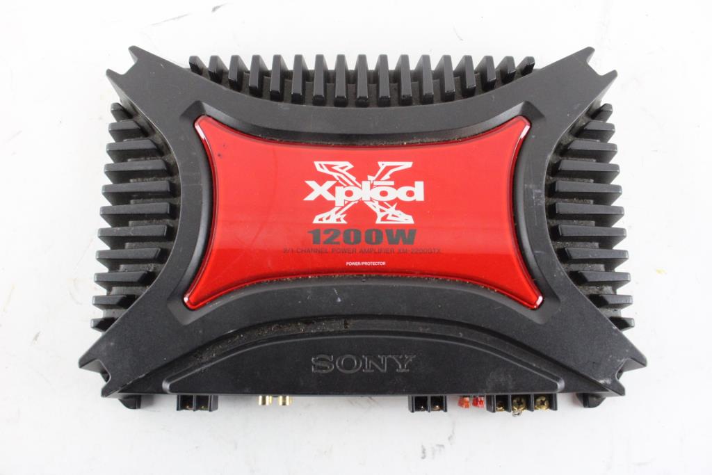 Sony Xplod Car Amp Property Room