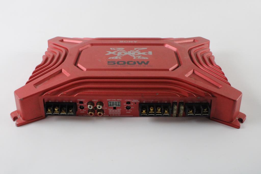 Sony Xplod Car Amplifier Property Room