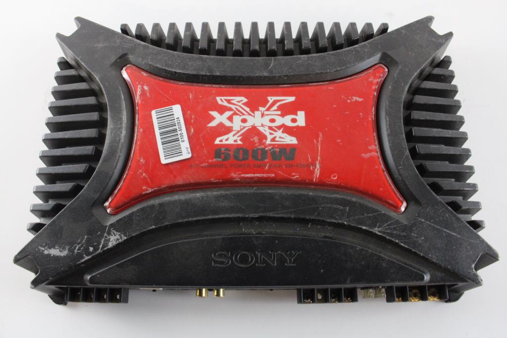 Sony Xplod Car Amplifier Property Room
