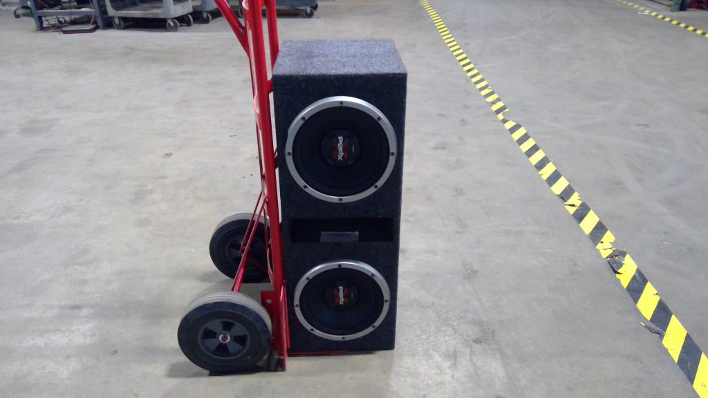 Sony Xplod Dual Subwoofer Enclosure Property Room