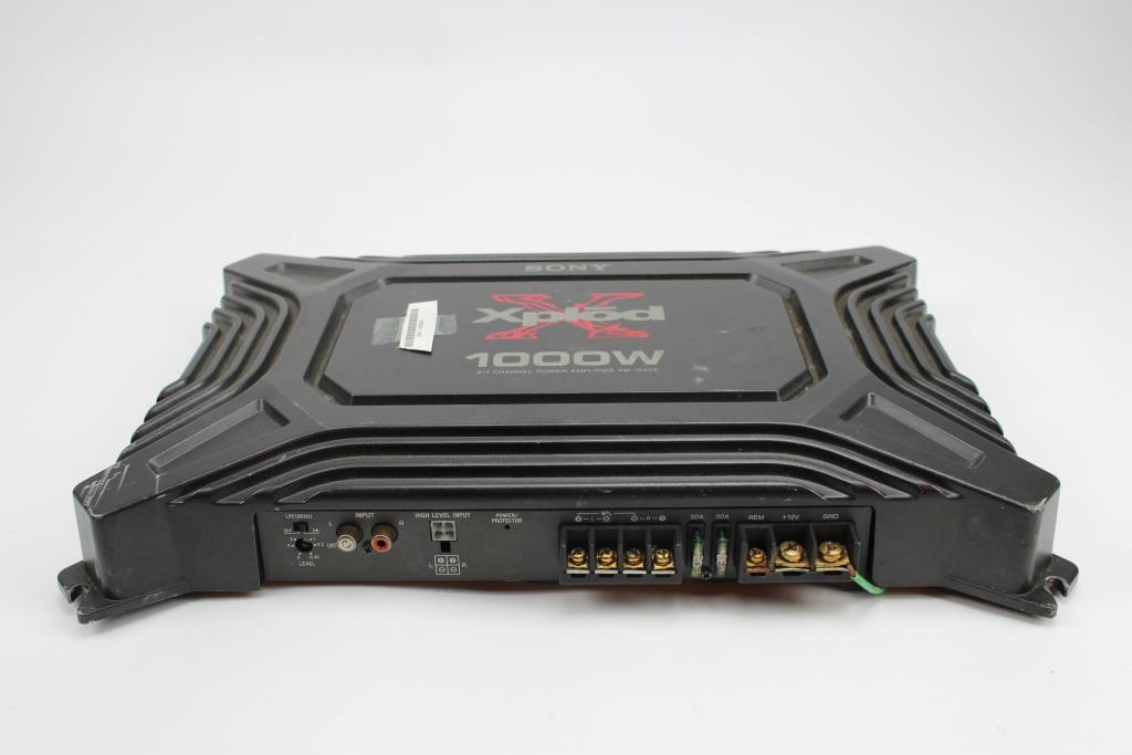 Sony Xplod Power Amplifier Property Room