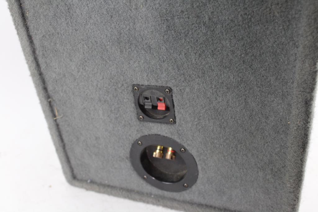 Sony Xplod Speakers In Audiobahn Box Property Room