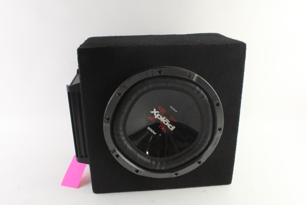 Sony Xplod Subwoofer And Kicker Amplifier Property Room