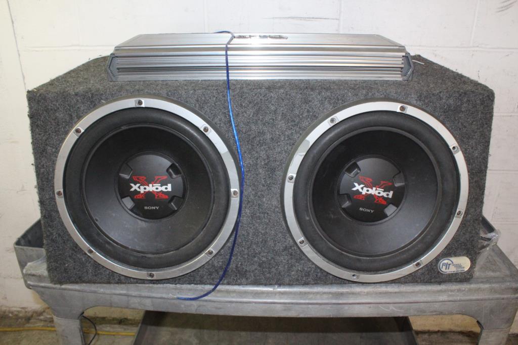 sony car subwoofer amplifier