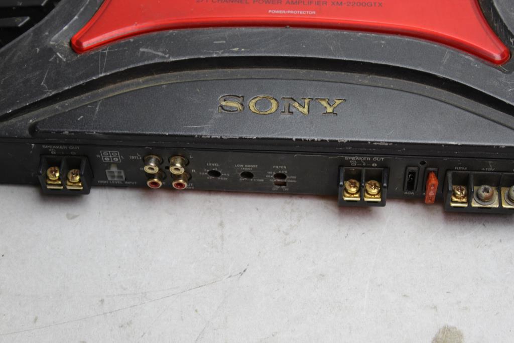 Sony Xplod Xm2200GTX 1200W Amplifier Property Room