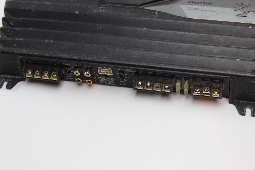 Sony Xplod XmGtx6040 Power Amplifier Property Room