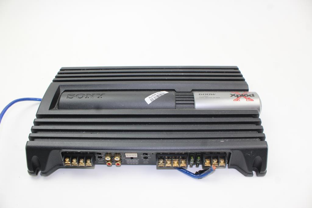Sony Xplod XMZR604 600W Power Amplifier Property Room