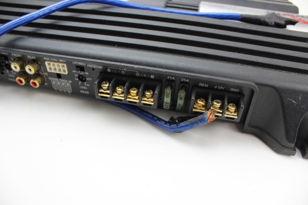 Sony Xplod XMZR604 600W Power Amplifier Property Room