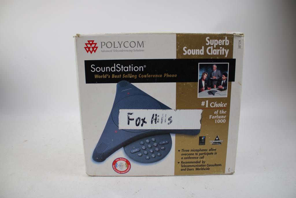 Soundstation Conference Phone, Portable Heaters, 4 Pieces
