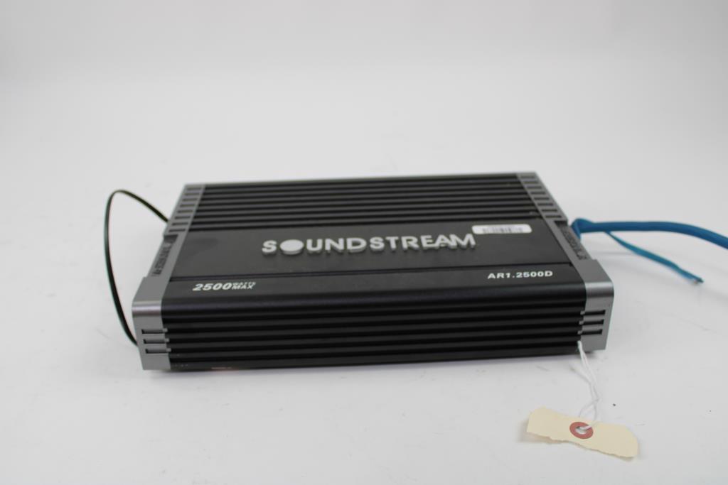 Soundstream AR1.2500D Arachnid 2500 Watt 1 Channel Amplifier