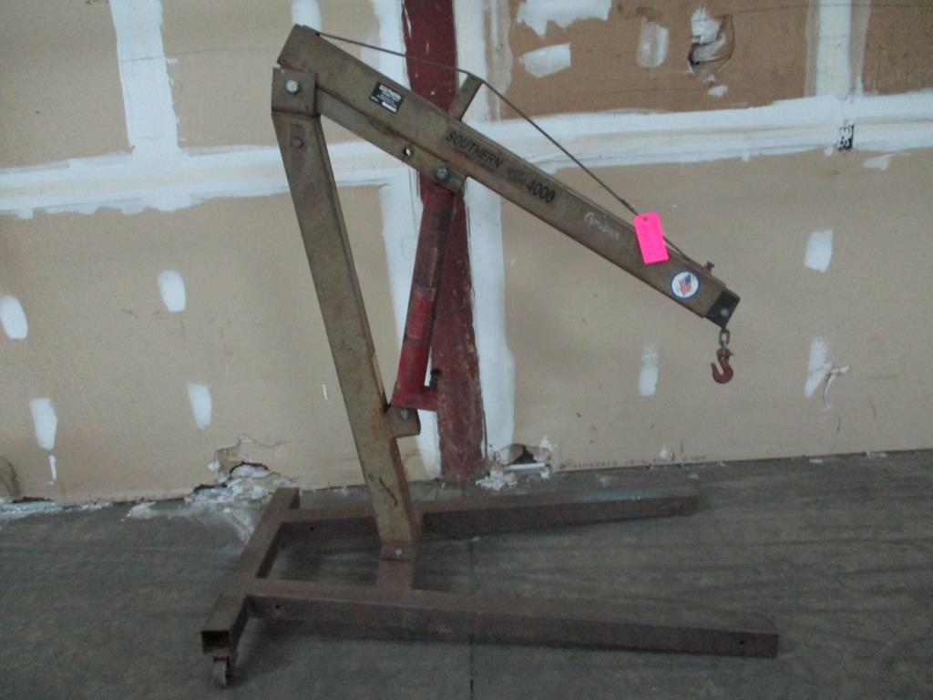 Southern Equipment Company Engine Lift Property Room