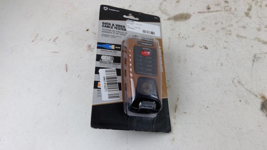 Southwire Data & Video Cable Tester