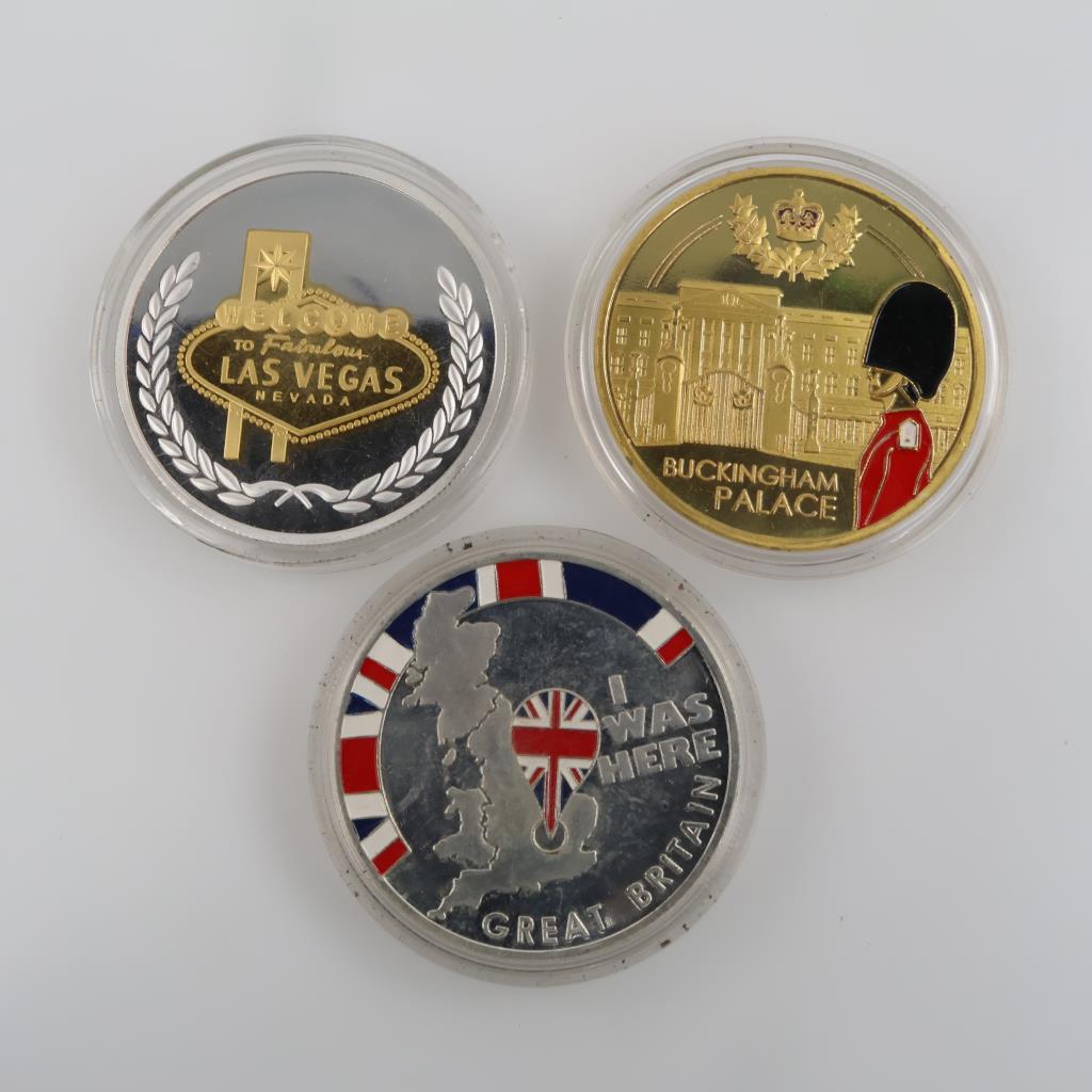 Souvenir Tokens, 3 Pieces