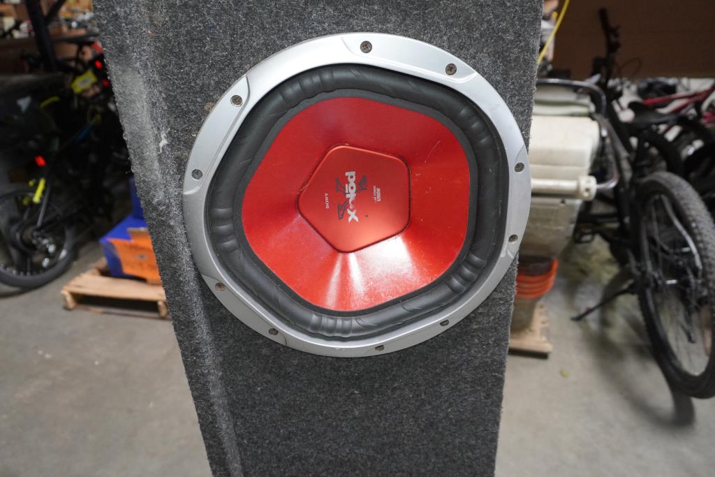 Speakerbox With Sony Xplod Speakers Property Room