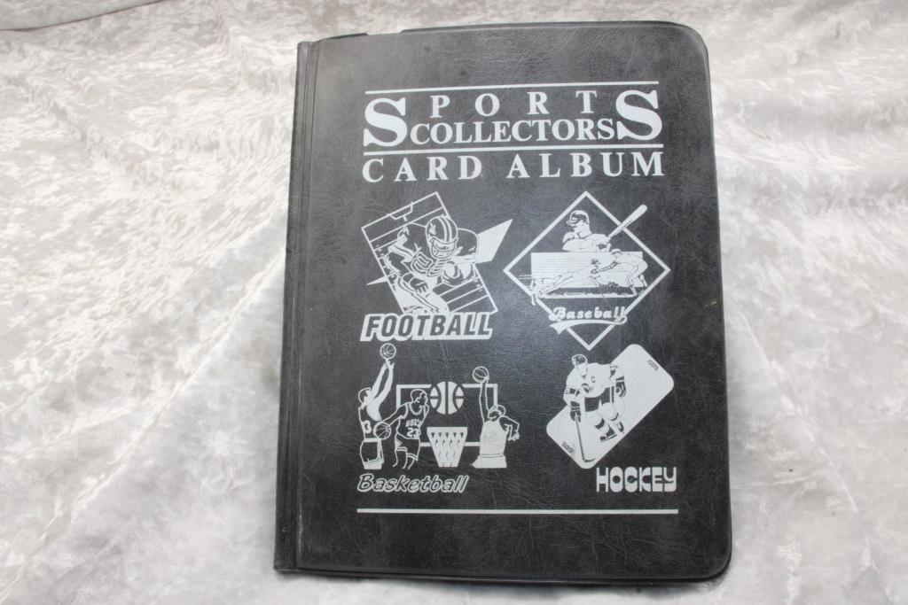 Sports Collectors Card Album 24+ Pieces Property Room