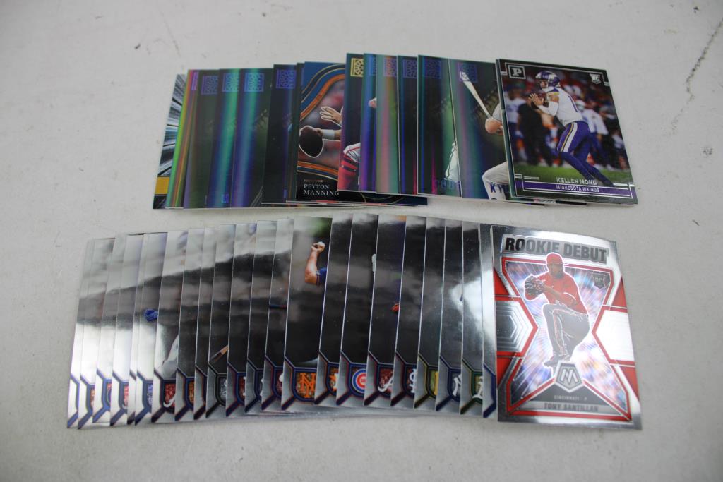 Sports Trading Card Lot, 30+
