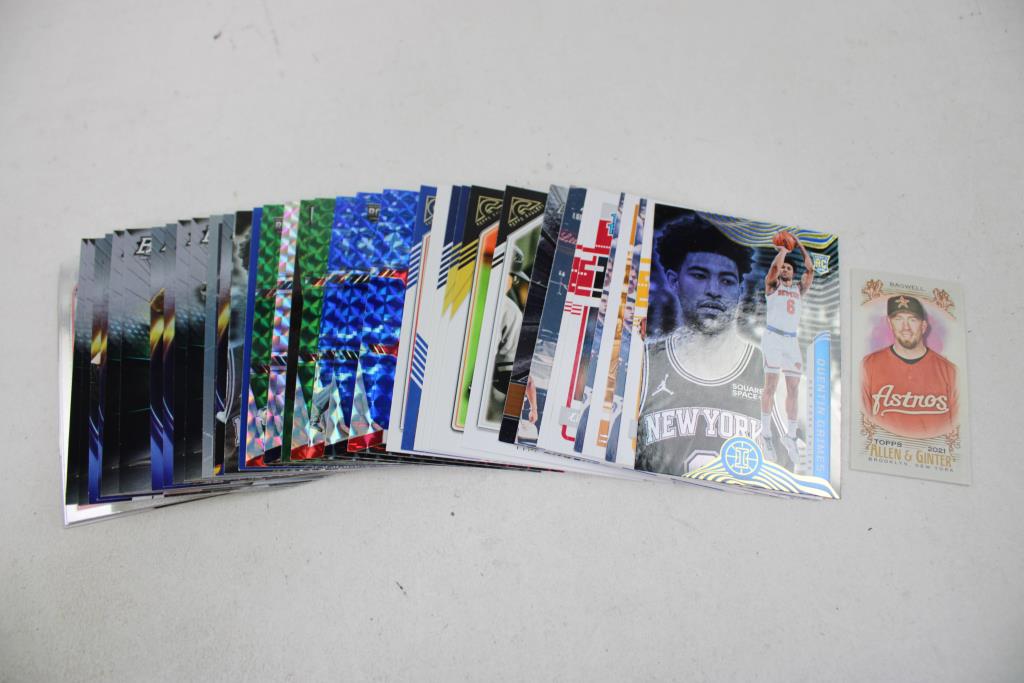 Sports Trading Card Lot, 30+