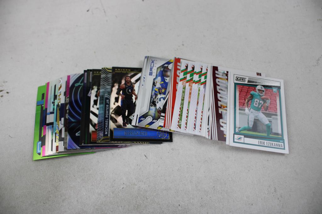 Sports Trading Card Lot, 30+