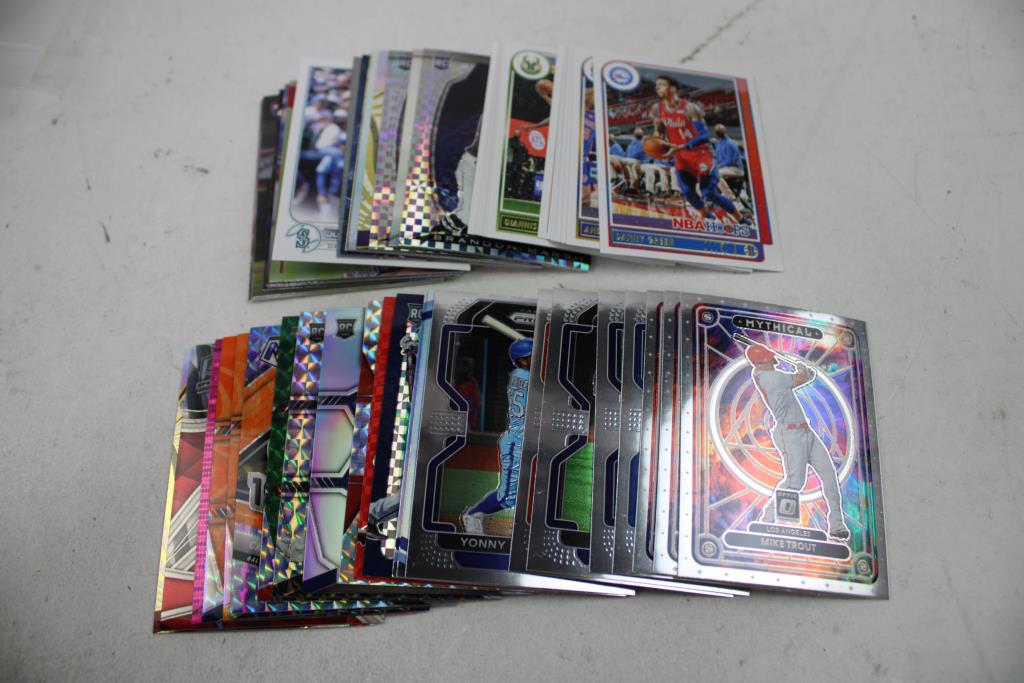 Sports Trading Card Lot, 30+ Cards