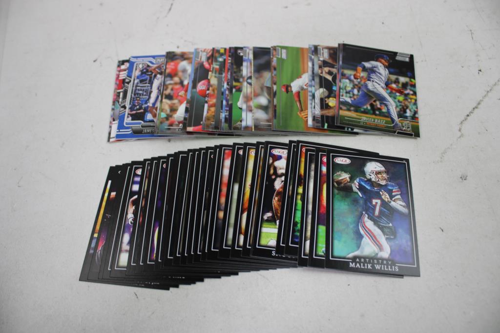 Sports Trading Card Lot, 30+ Cards