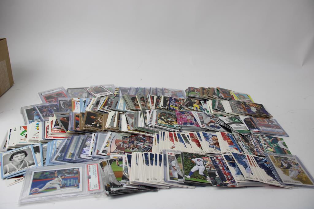 Sports Trading Card Lot - 75+ Assorted Cards