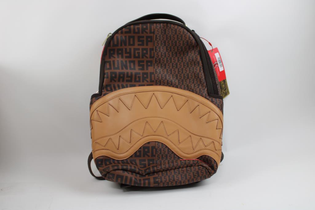 Sprayground Limited Edition Brown Backpack