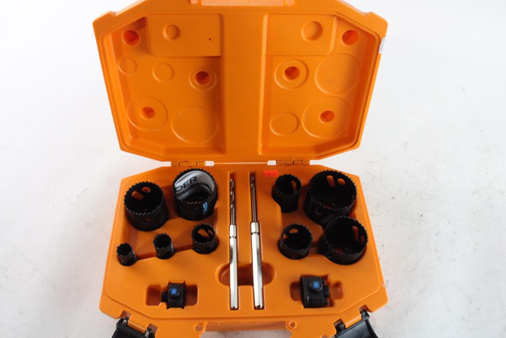 Spyder 13Pc BiMetal Hole Saw Kit Property Room