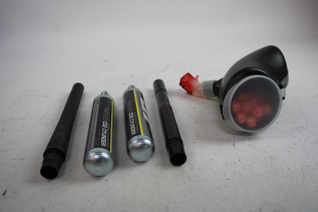 Détente Rouleau Pour Marqueur Spyder Paintball - Argent, Neuve (détail)