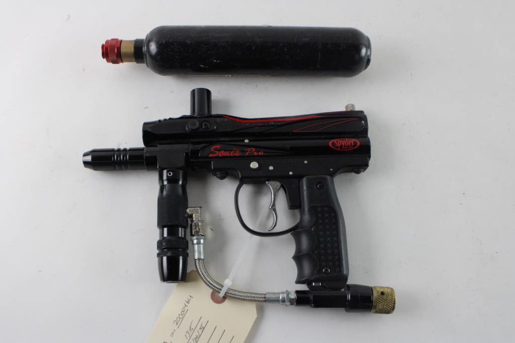 Spyder Sonix Pro Paintball Gun Property Room