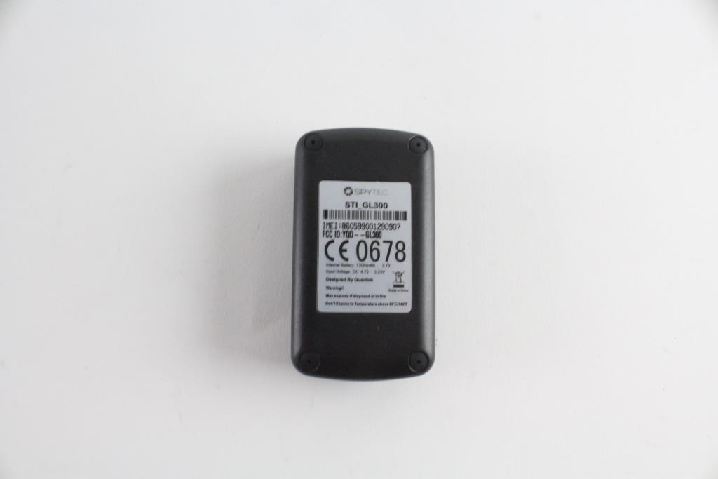 SpyTec GPS Tracker In Case Property Room