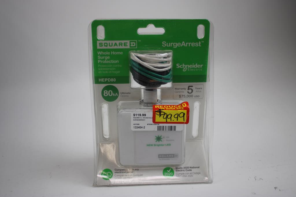 Square D, Whole Home Surge Protection