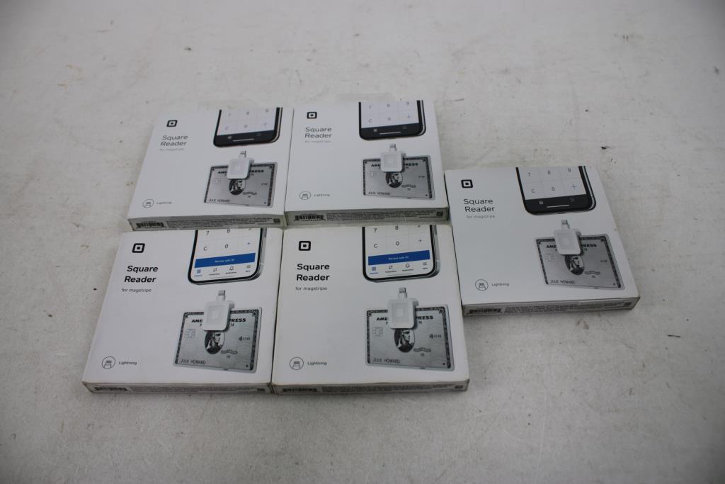 Square Reader For Magstripe, 5 Pieces