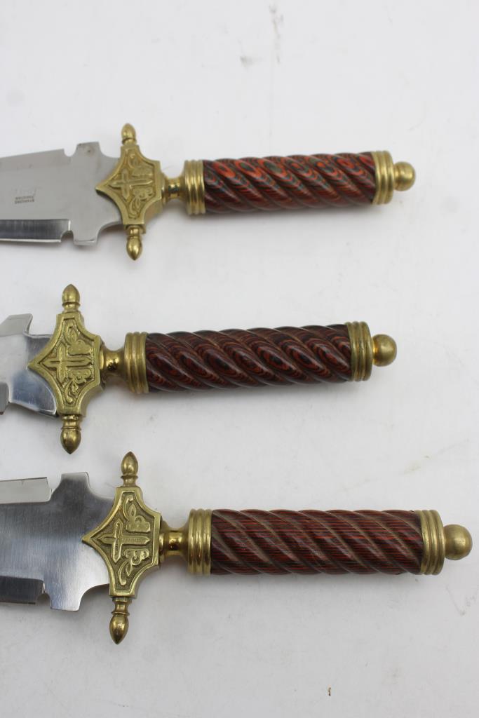 Stainless Pakistan Knives 3 Items Property Room