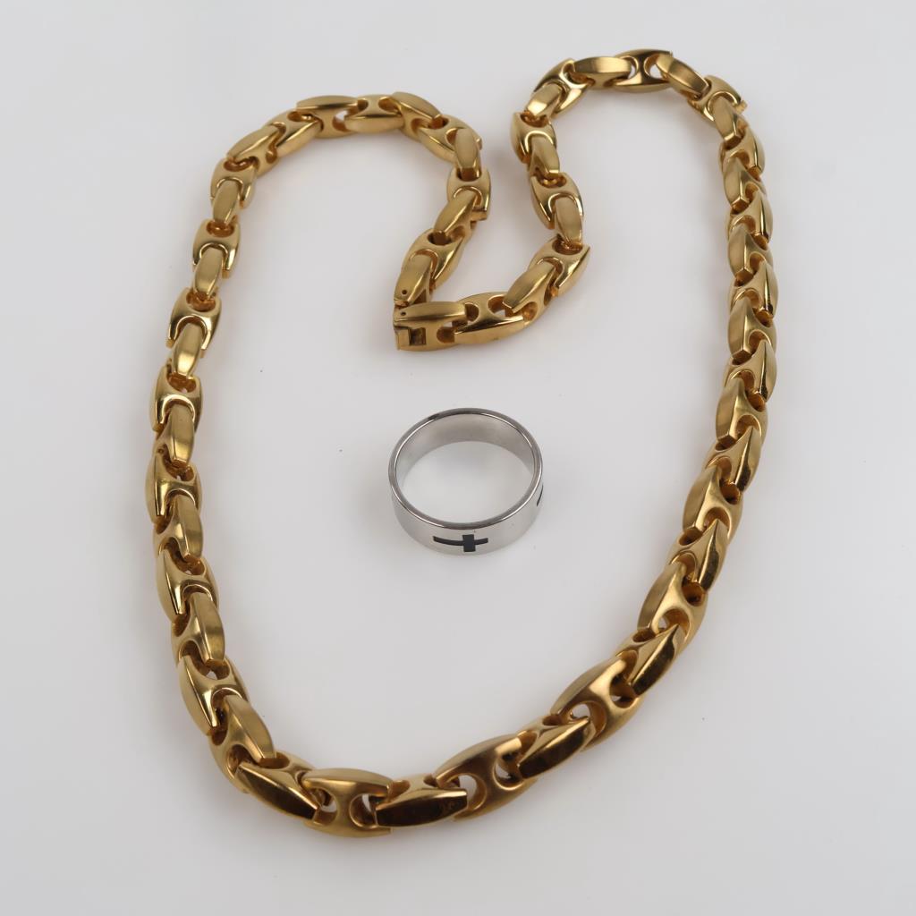 Stainless Steel Fashion Jewelry, 2 Pieces