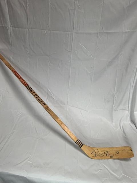 Stan Mikita Autographed Hockey Stick - JSA Authenticated