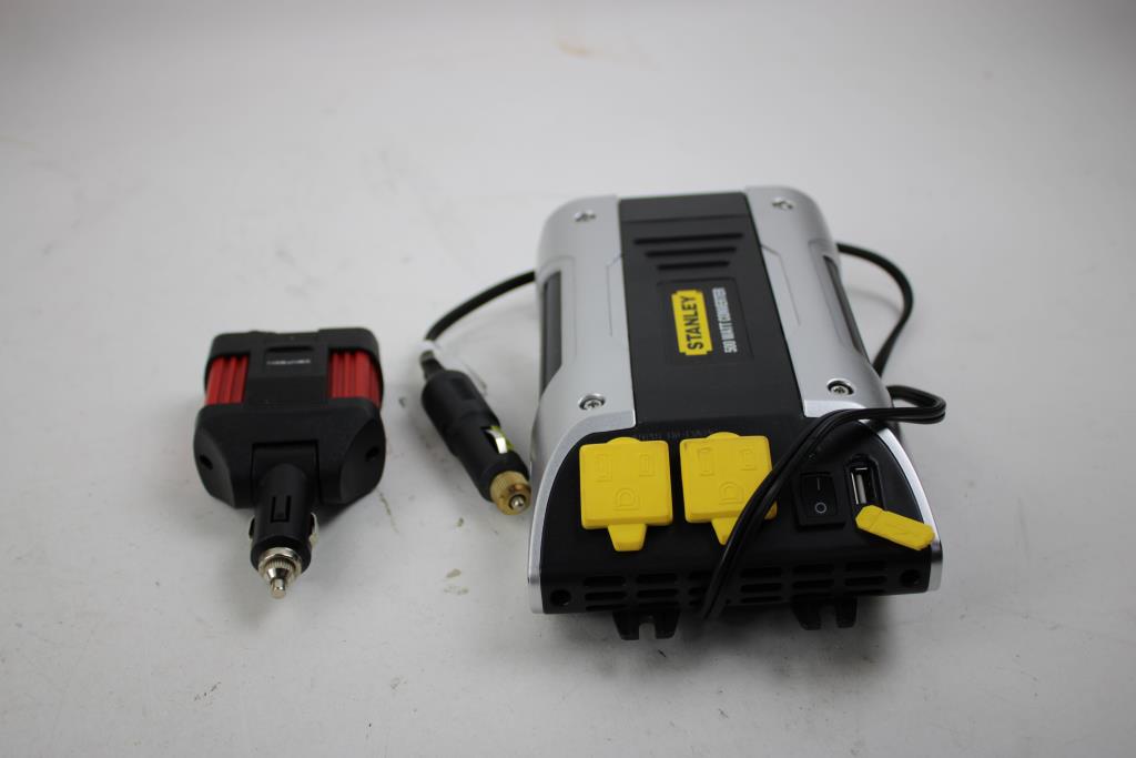 Stanley 500W, Cen-Tech 400W, 80W Power Inverters, Pioneer Car Radio, 4 Pieces