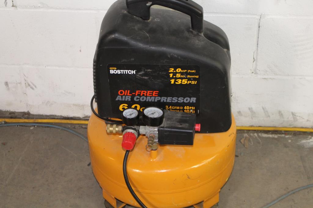 Stanley 6.0 Gal Air Compressor Cap 2060p Property Room