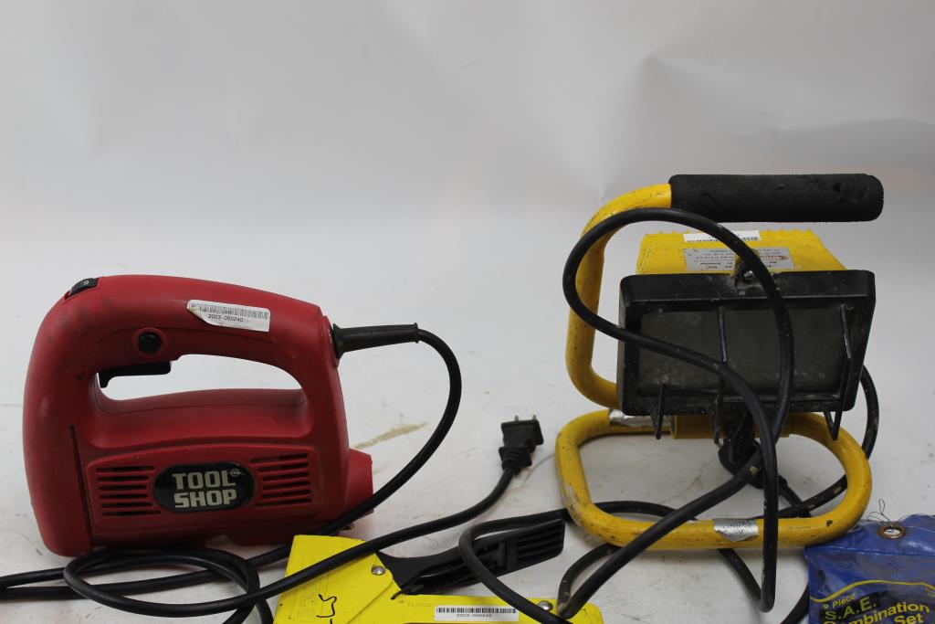 Stanley Fastener, Tool Shop Jigsaw, Worklight, Sockets, Ratchet 5