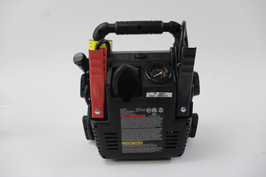 Stanley Fatmax 350 AMP Battery Jump Starter With Compressor Property Room