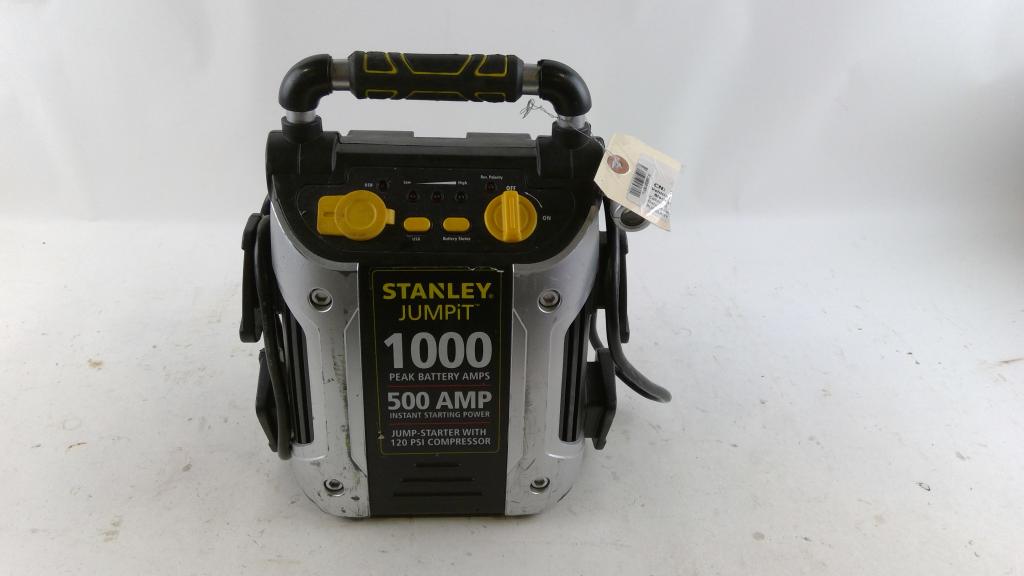 Stanley Jumpstarter With Air Compressor