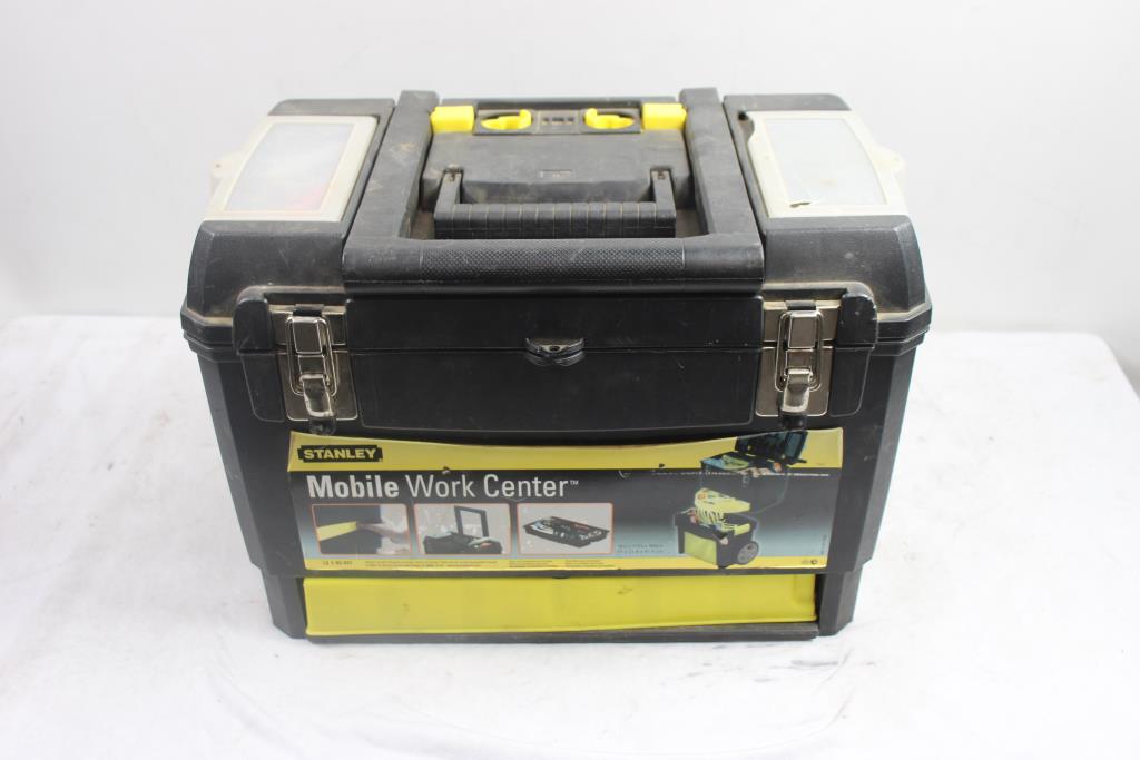 Stanley Mobile Work Center W/ Misc Tools