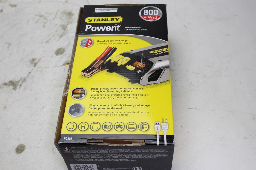 Stanley Powerit Inverter Property Room