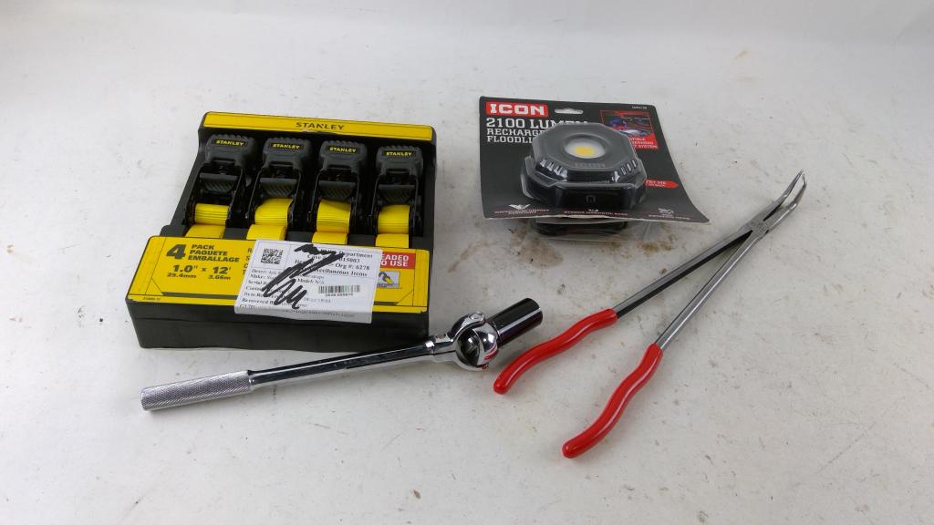 Stanley Ratchet Straps And More 4 Pieces